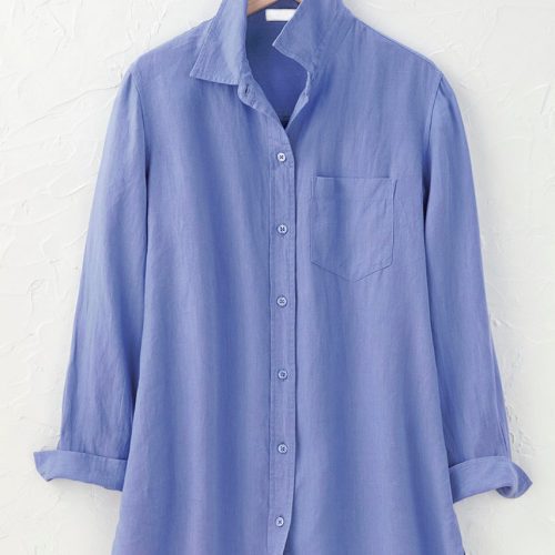 linen big shirt perfect peri 8 04094