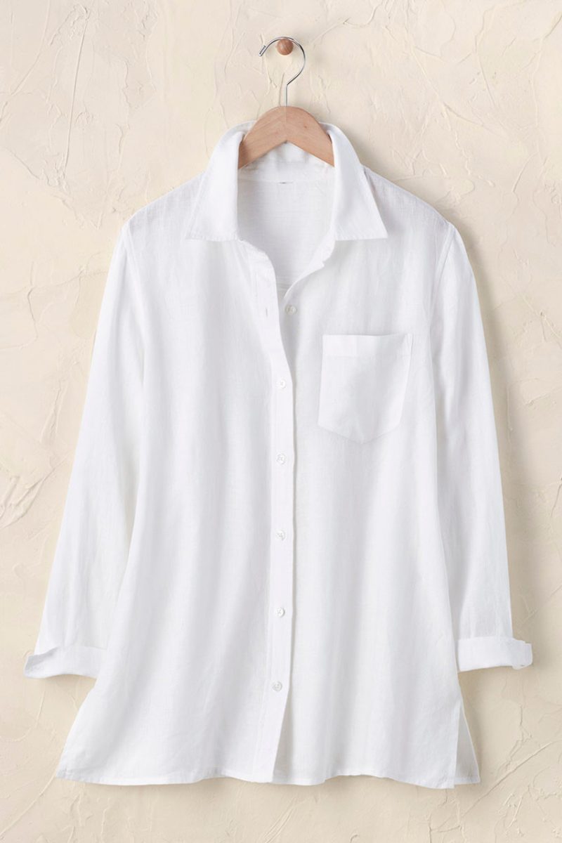 linen big shirt white 2 60668