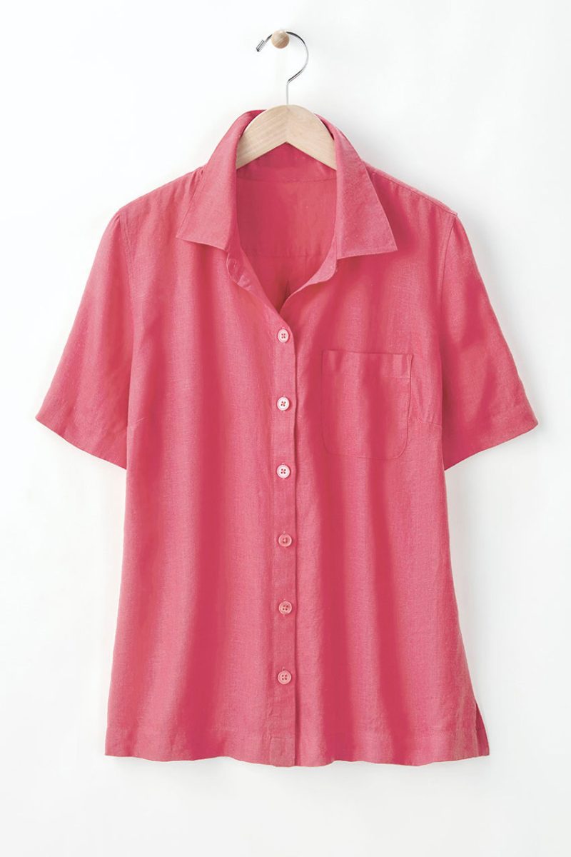 linen camp shirt watermelon 6 94231