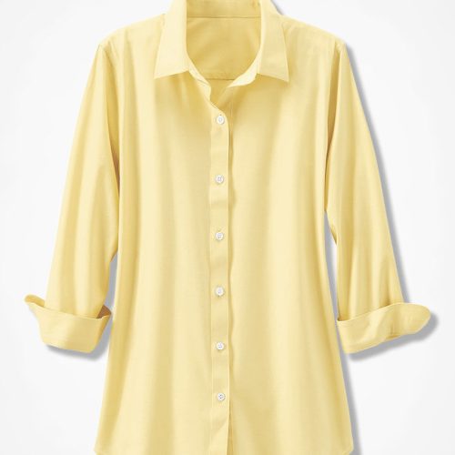 no iron 3 4 sleeve shirt sunlight 15 02658