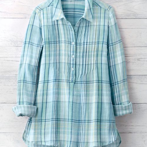 ripple creek plaid popover whisper blue multi 2 74697 98621